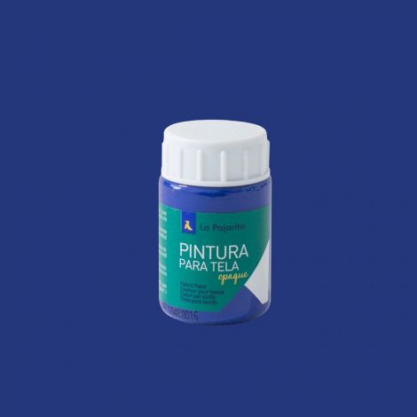 Farba do tkanin ciemnych La Pajarita 35ml, Ultramaryna
